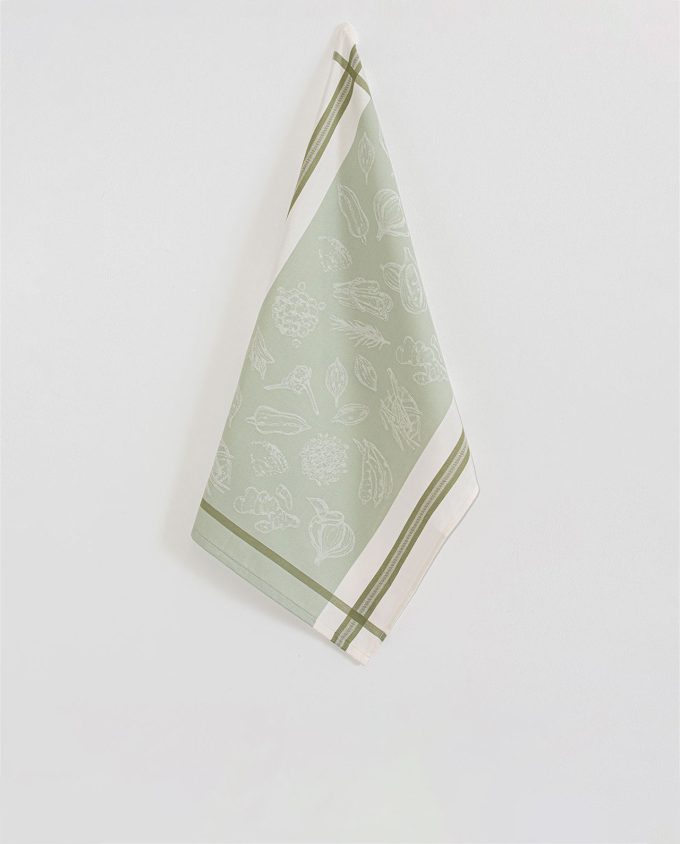 Zucca Canvas Tea Towel