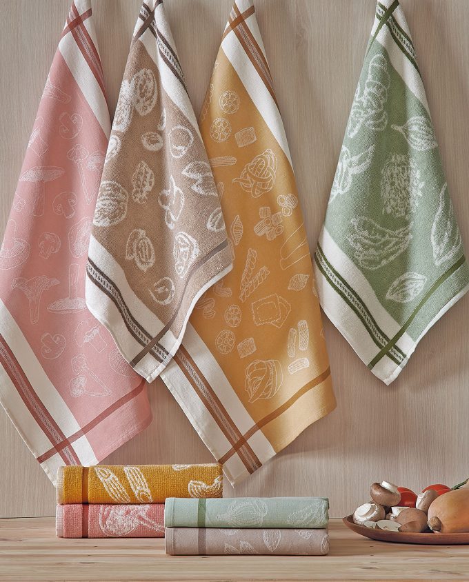 Zucca Canvas Tea Towel