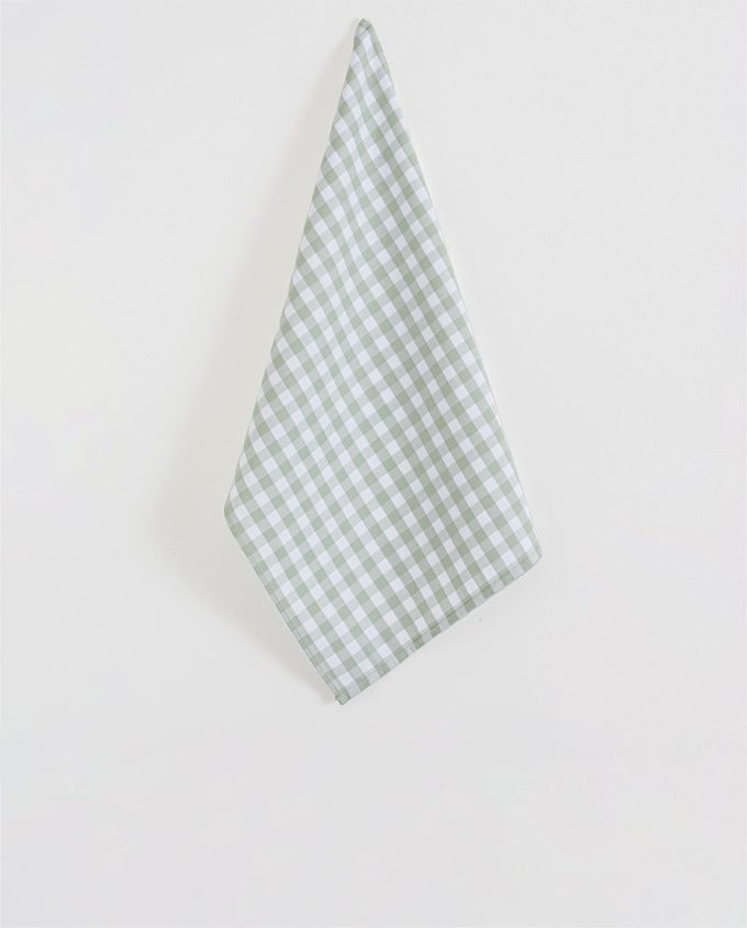 Pure Squares Canvas Tea Towel