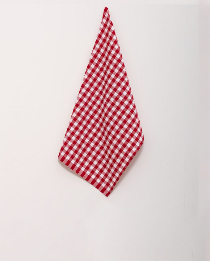 Pure Squares Canvas Tea Towel