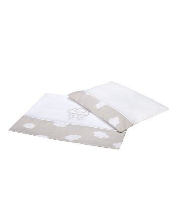 Crib Bedding Set With Clouds