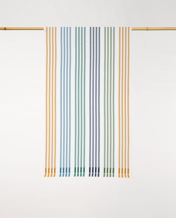 Linear Beach Towel