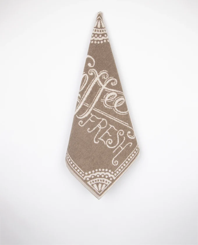 Coffee Fresh Terry Towel